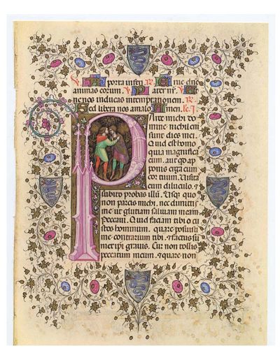 The P in this manuscript is for Print and Publish