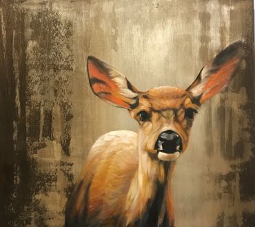 Little Deer 12” by 16” $800.
