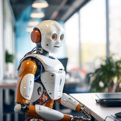 AI gegenereerde robot