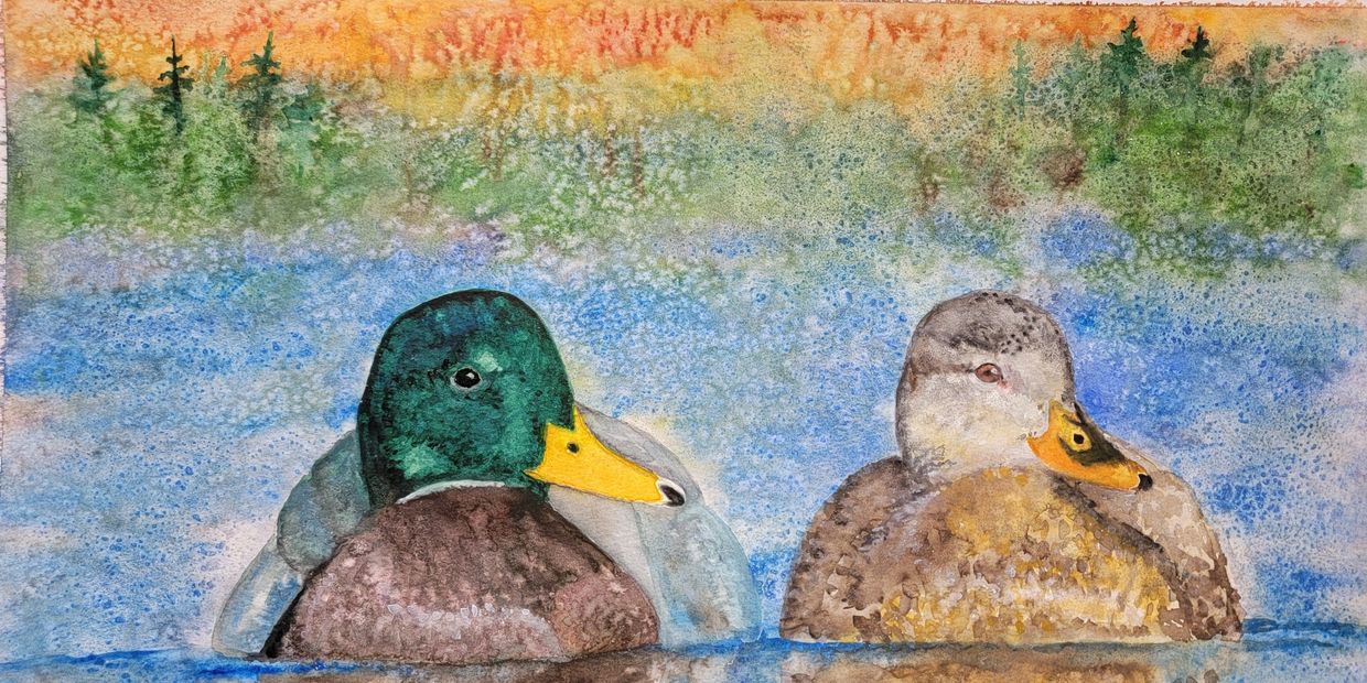 "Legacy Ducks on the Pond"