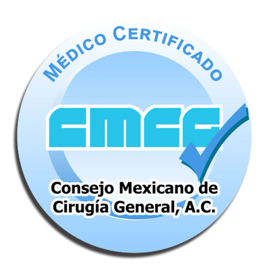 Médico Certificado Consejo Mexicano de Cirugía General, cirujano oncólogo , Ciudad de México. 
