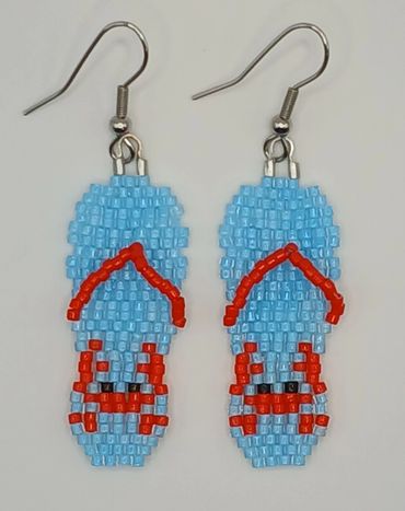 Crab flip flops