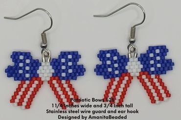 Patriotic bows