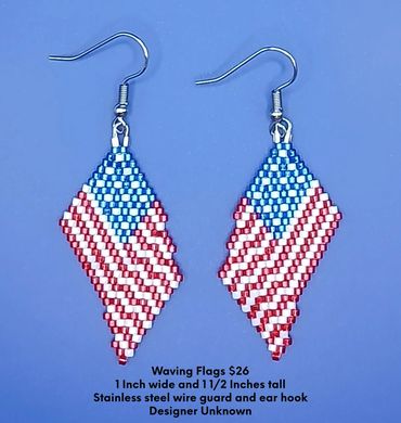 Waving flags