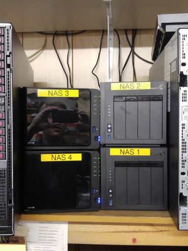 SMB Domain Controller, Exchange Server and NAS setup.