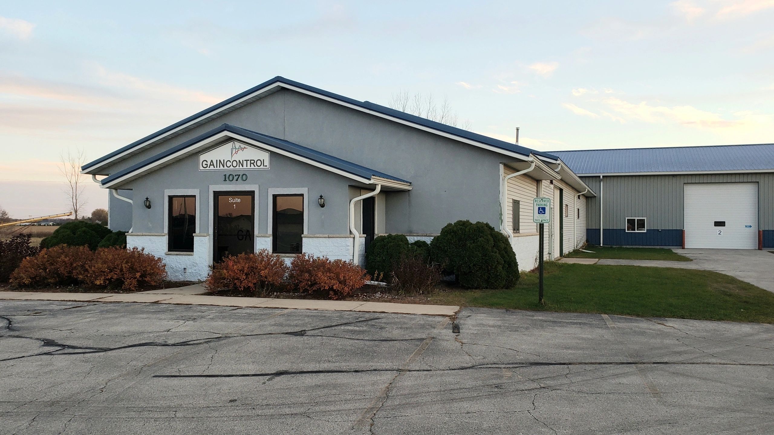 Gain Control corporate headquarters at 1070 E Glenbrook Dr. Pulaski, WI  54162.