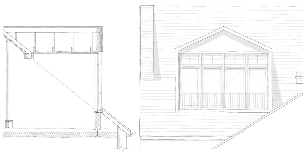 Architecture dormer design