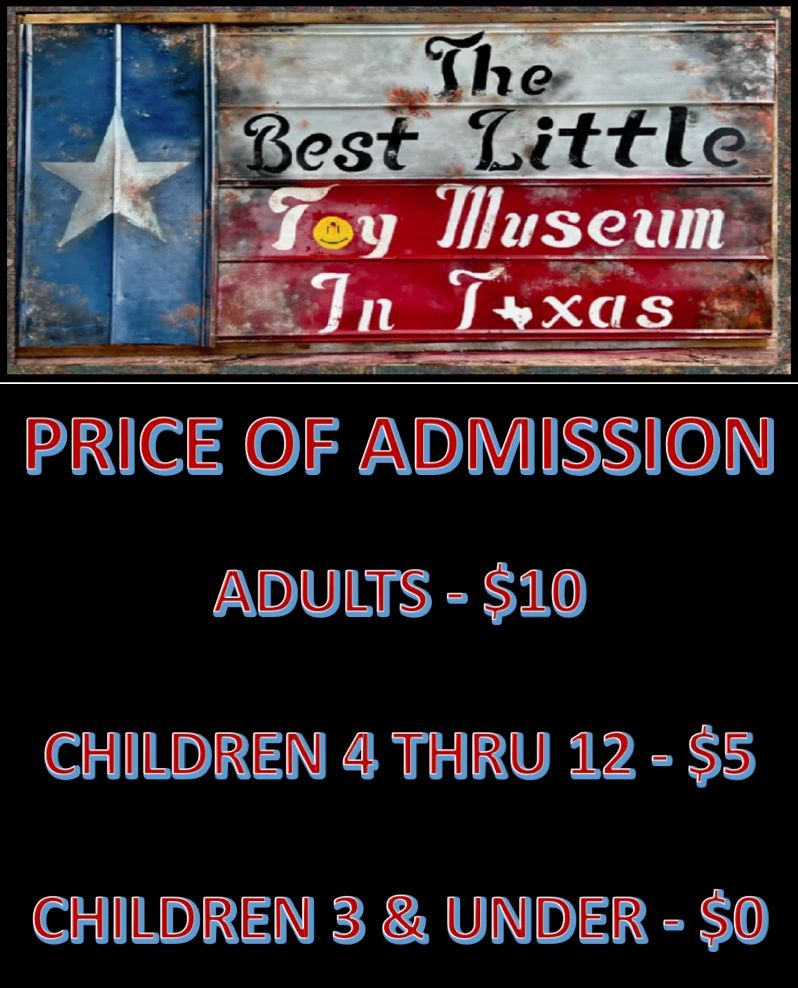 Admission includes access to exhibits and most special events.