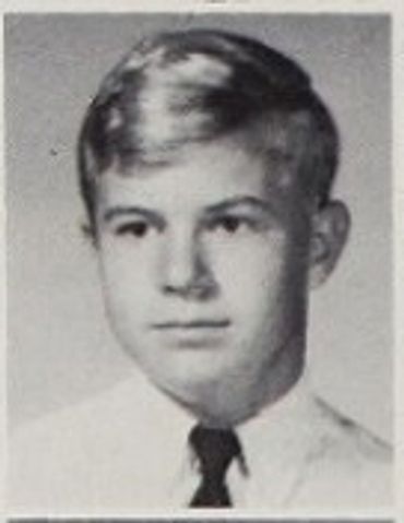 Bo Ogletree's 1967 yearbook junior class photo. He protected Tom Petty from bullies before accident.