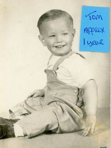 Tom Petty around the age of 1