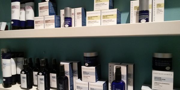 Naturopathica skin care products for facials and retail