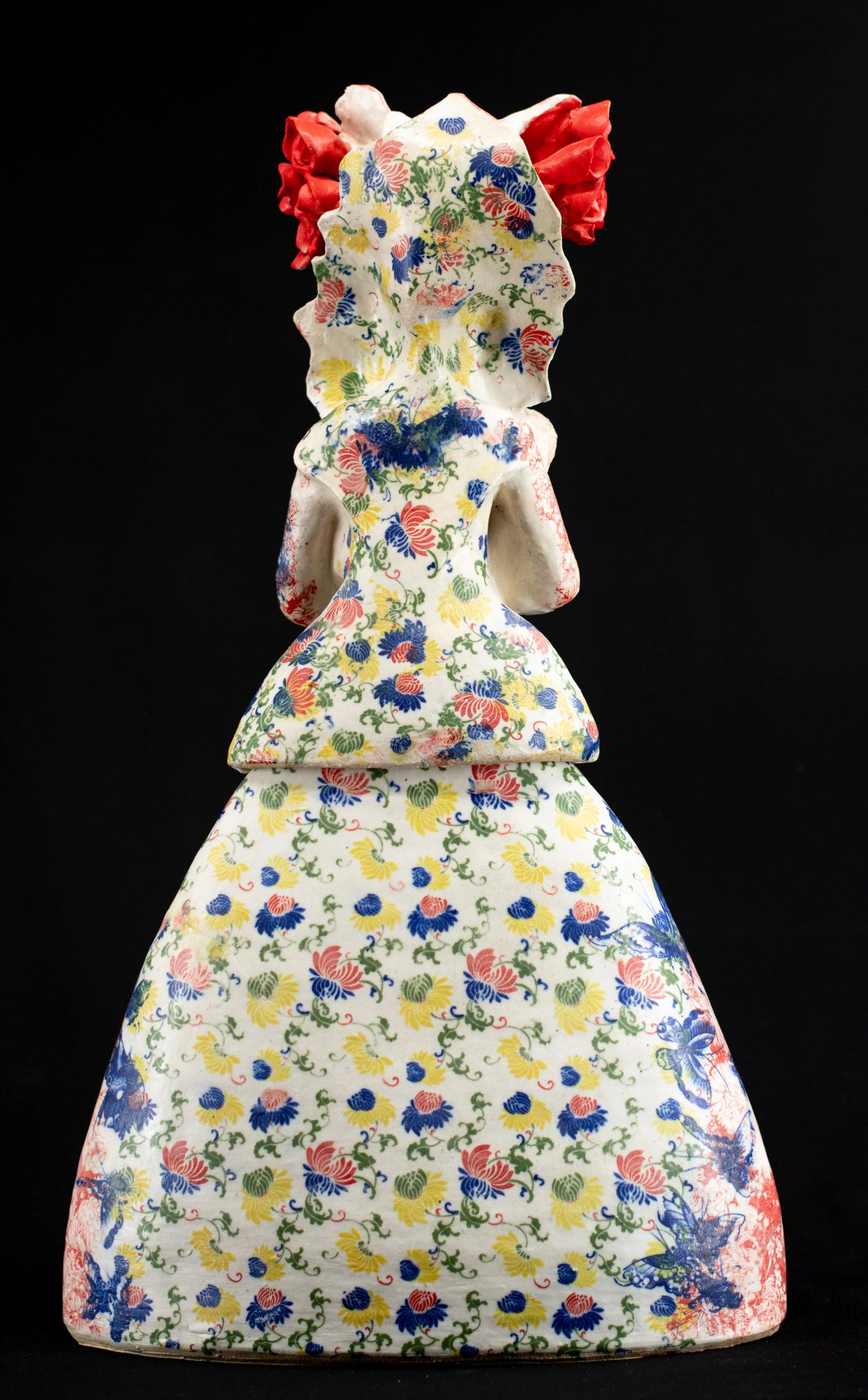 Tang-Go-Europa
26x16x6
high fire stoneware with underglaze decals
I was trying to fuse disperate cul