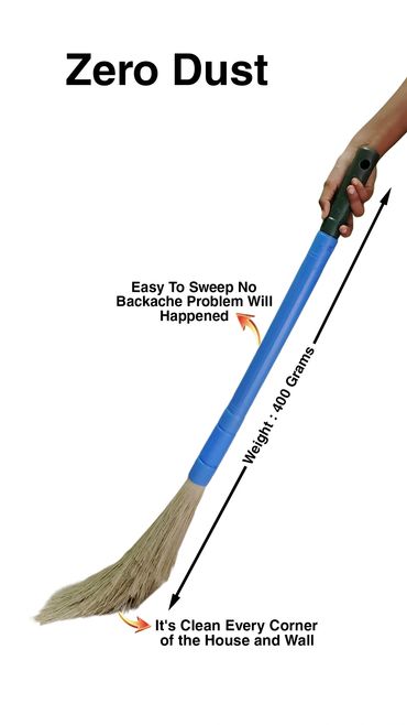 2 IN 1 EXTENDABLE NO DUST BROOMS