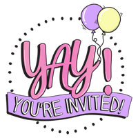 Yay! You're Invited!