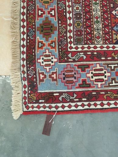 Kilim which has been restored by craftsmen at Sheba Iranian Carpets Stores