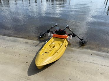 Prototype 2; Basic Kayak set up.