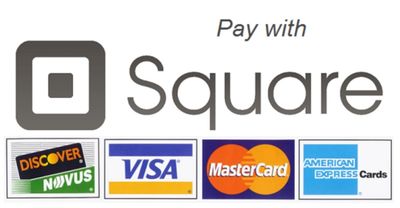 There is a service fee of 3% for use of credit card most of which is paid to Square.
