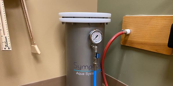 Image of the Symponie Aqua System, used for the most accurate below the knee impressions as possible