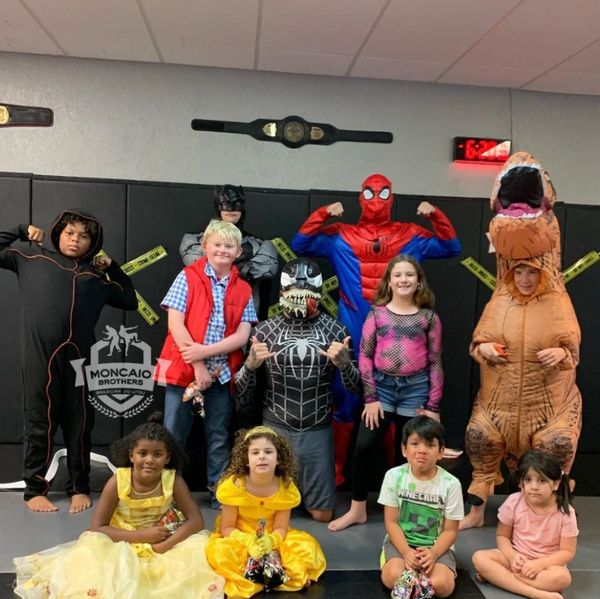 Halloween at BJJ children classes