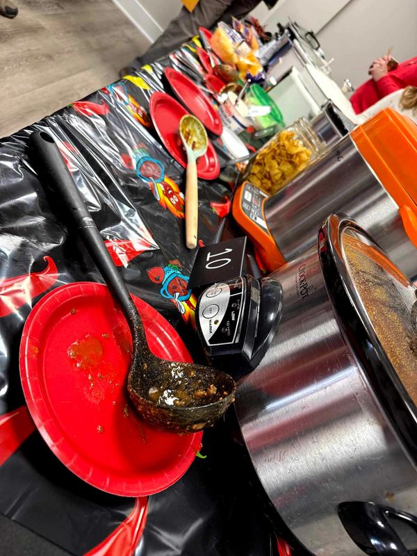 Chili Cook-Off
Ten (10) Entries