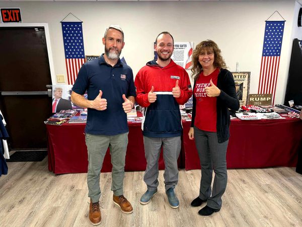 Chili Cook-Off (From L-R)
ACRC Vice-Chair Jake Butcher, Early Vote Action Ellis Dukehart, ACRC Chair