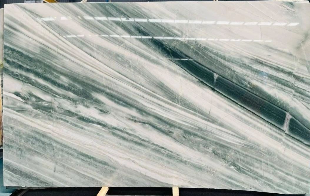 Natural Quartzite Green Kitchen Benchtop and countertops, Home renovation, stonemason, marble italy
