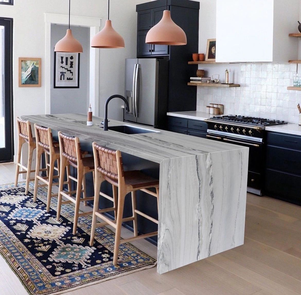Natural Quartzite Green Kitchen Benchtop and island, Home renovation, stonemason, marble stone
