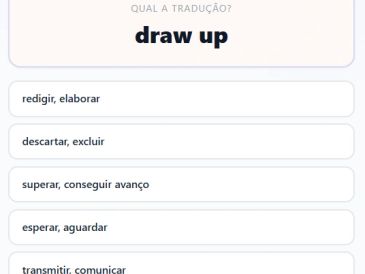 Tradução de 'draw up' em português.