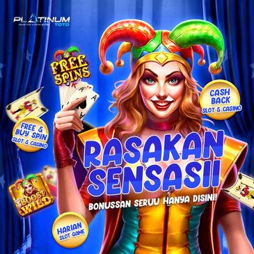 PlatinumToto memberikan Bonus terbesar bagi para pecinta slot,Rasakan sensasi Casbak slot & casino.