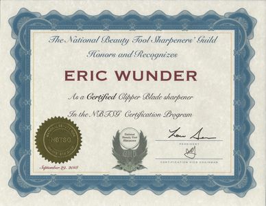 Certified Sharpener