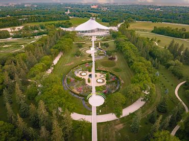 The Leaf, Assiniboine Park, Construction Photography Winnipeg, Wornstar Media www.wornstarmedia.com