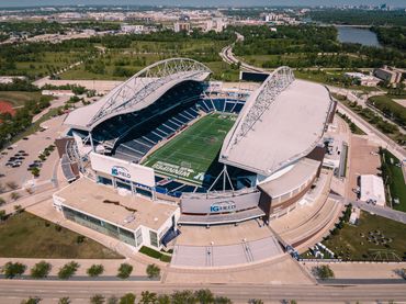 Investors Group Field, Construction Photography Winnipeg, Wornstar Media www.wornstarmedia.com