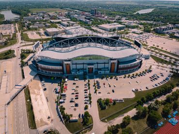 Investors Group Field, Construction Photography Winnipeg, Wornstar Media www.wornstarmedia.com