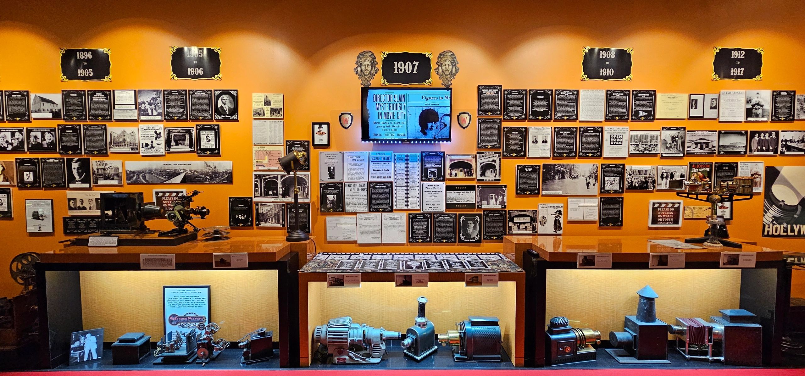The meticulously researched Warner history by board member, historian and researcher Bette DiRisio