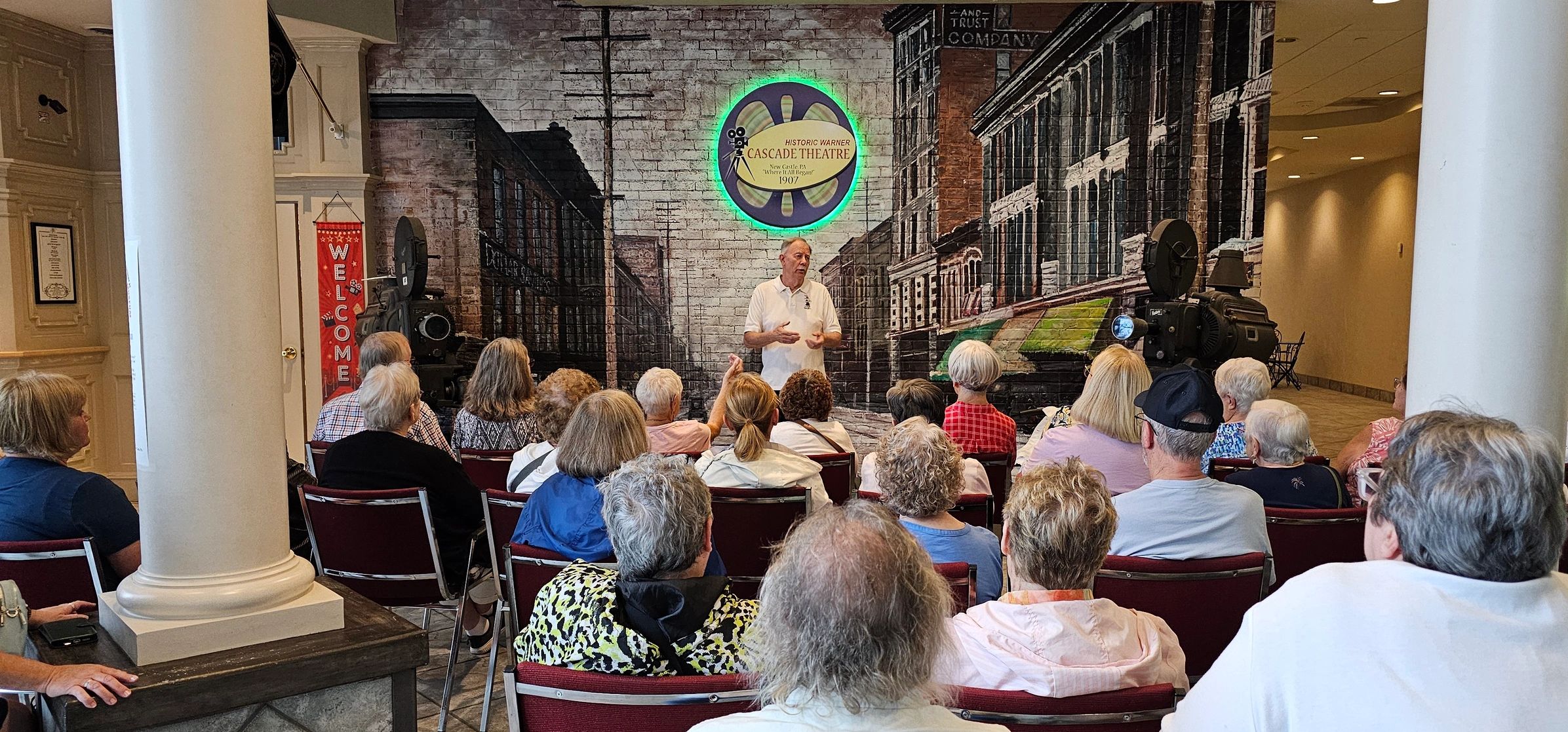 Board President, Jerry Kern knows more about the Warner Family history than most.