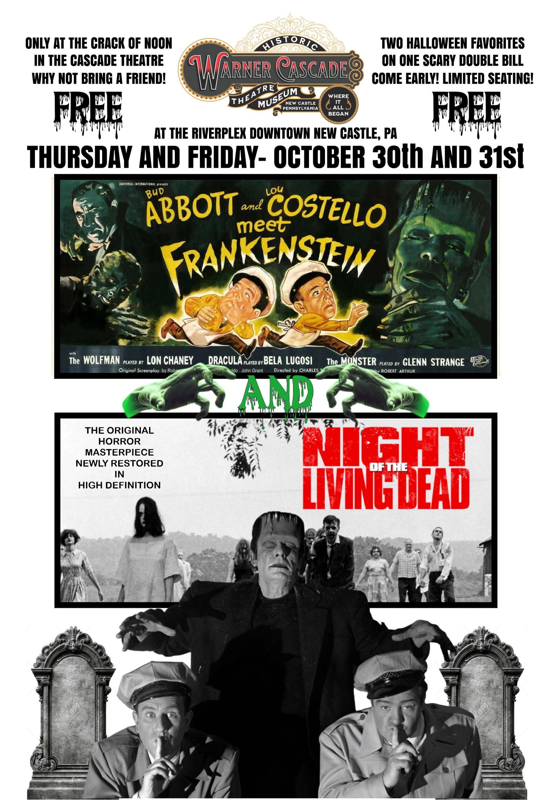 A big, double bill to enjoy this Halloween.