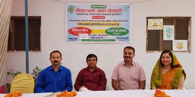 Free medical camp organised with the inauguraton to facilitate the people of the area.