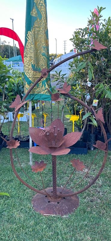 Swirl with flower 1.6 mt