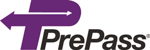 the prepass logo with an arrow pointing to the right