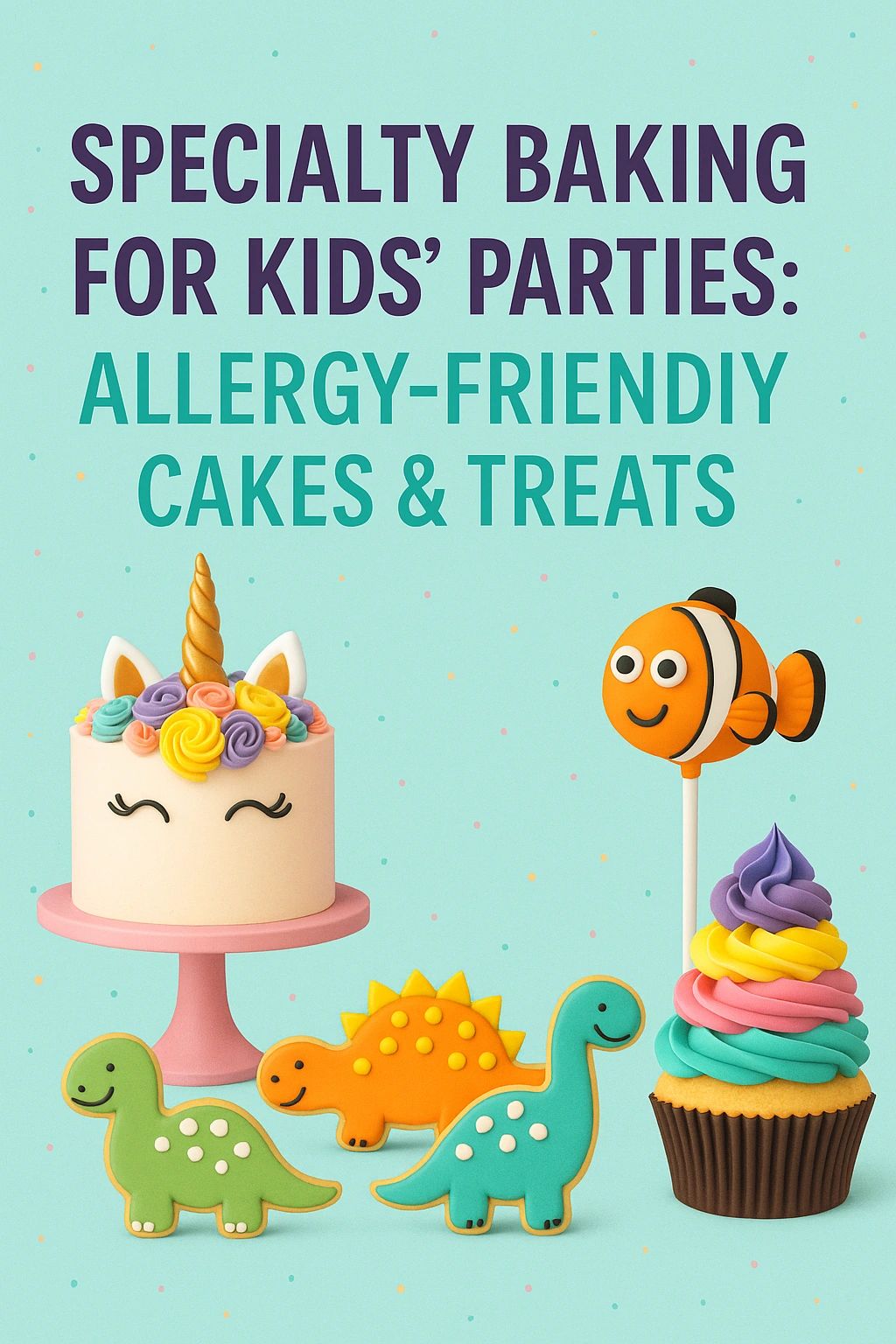 Specialty Baking for Kid's Parties Announcement