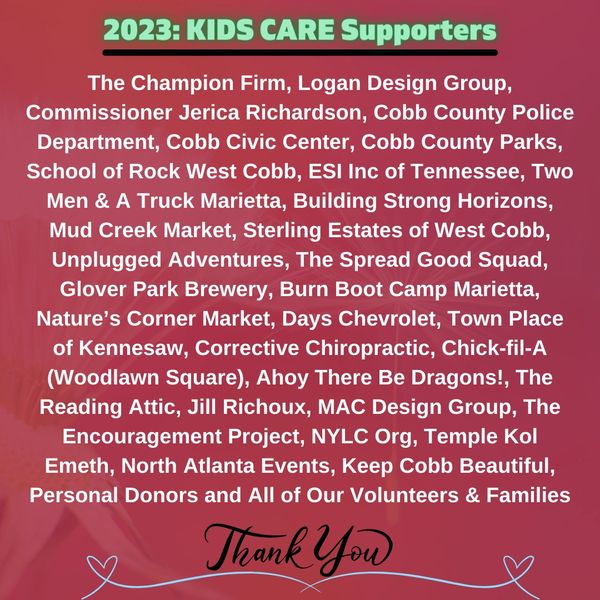 Who supported KIDS CARE nonprofit in 2023