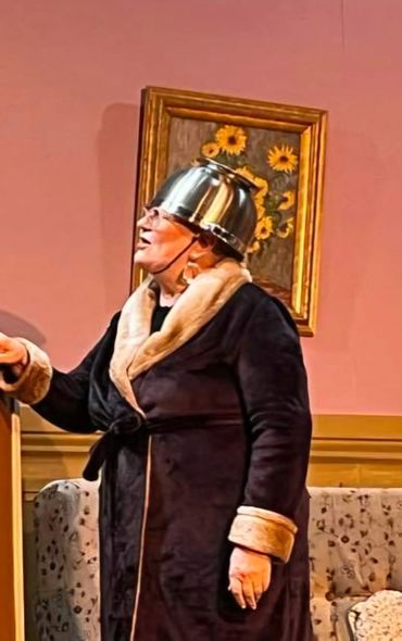 Peg Williams as Mrs. Perkins in The Last Resort