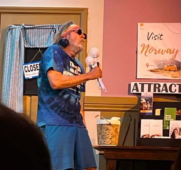 Randy Gullett as The Hippie in The Last Resort