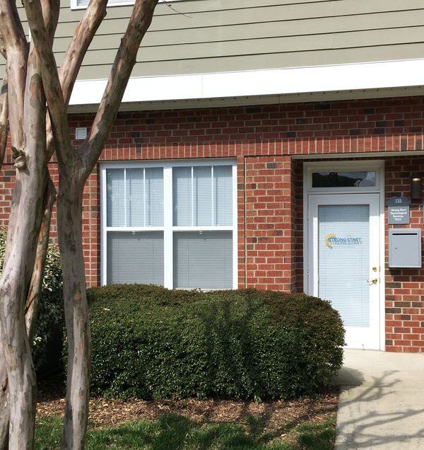 Entrance to Strong Start Psychological Services office