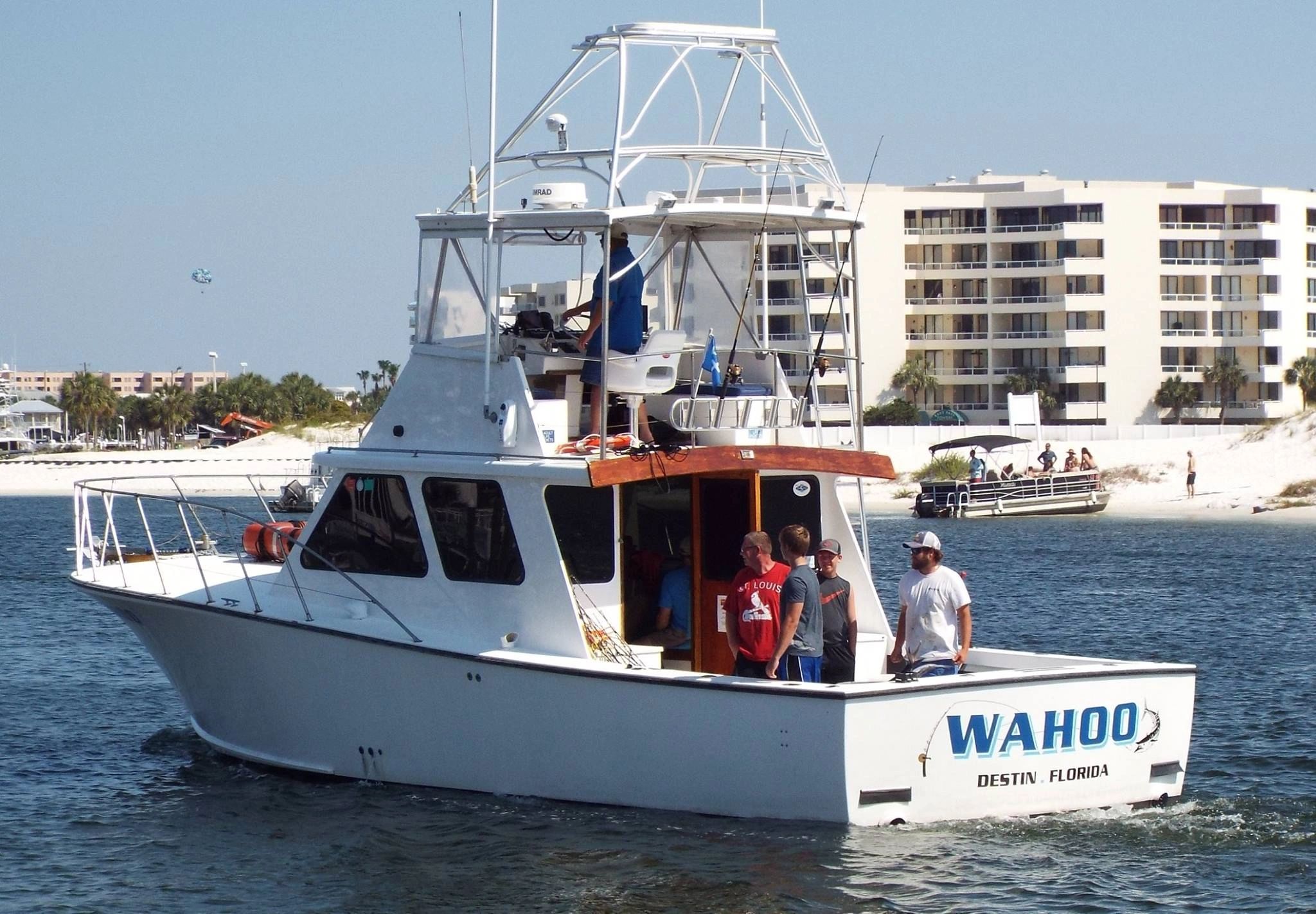 Charter Boat Intimidator - It has been a geat few weeks! The wahoo fishing  has been great, some days we get a bite some days we don't but when we do!!  ! #