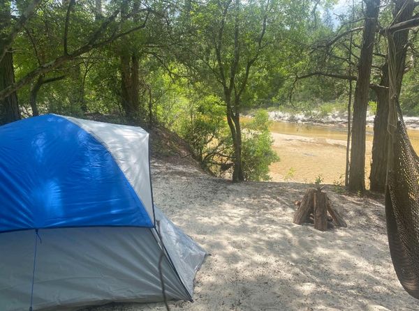 #5 with tent (not provided)