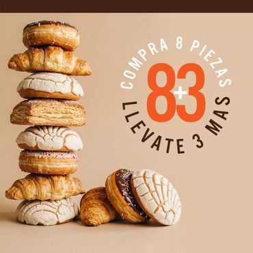 Promoción de panes con oferta especial.