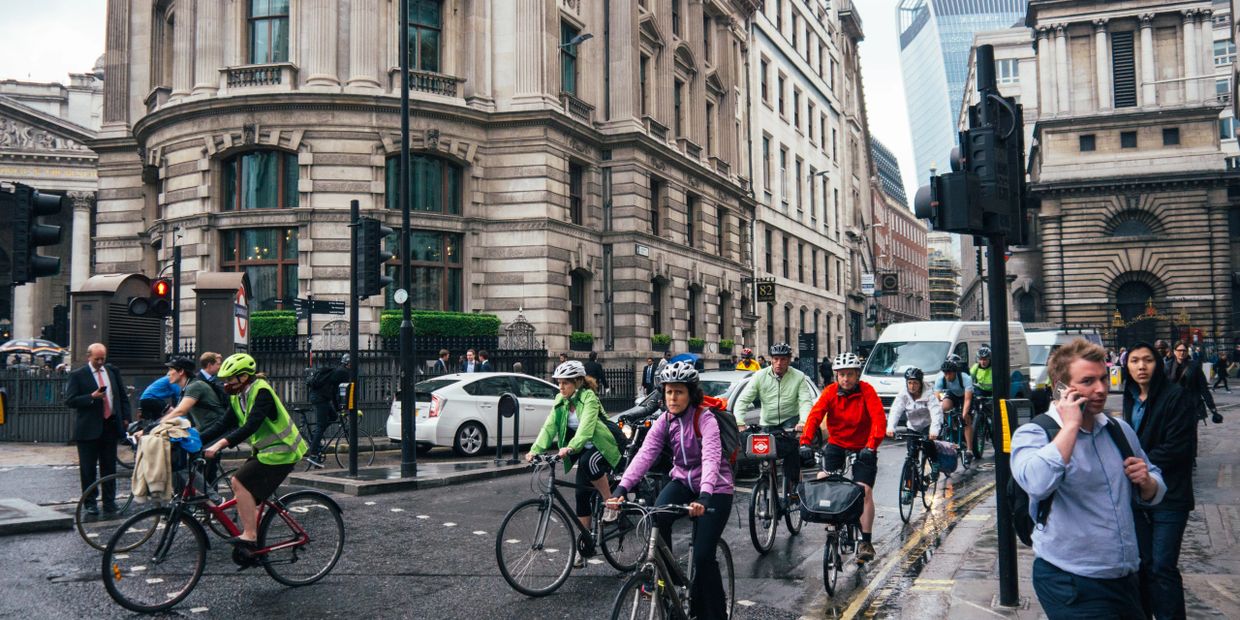 London cyclists