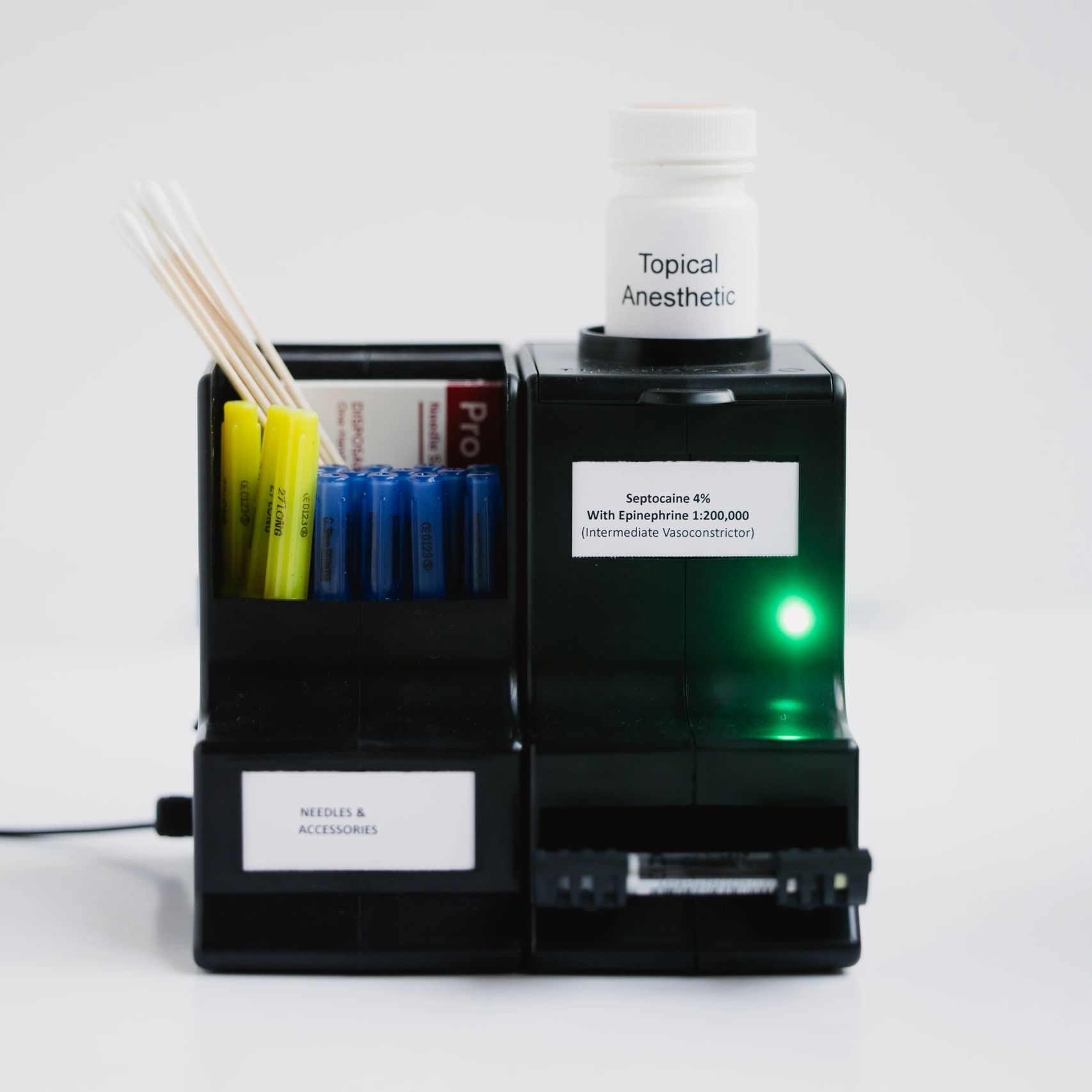 ThermoPro dental anesthetic warmer, organizer and dispenser