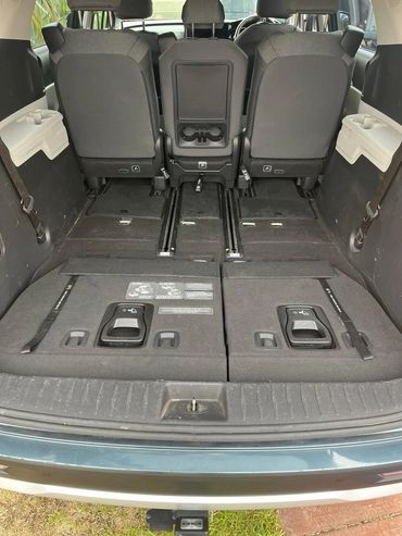 Back of PA Transfers Perth's car with seats down